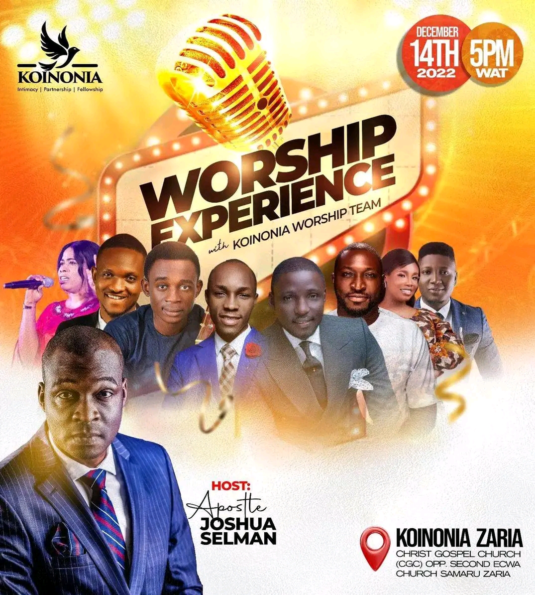 (DOWNLOAD MP3) WORSHIP EXPERIENCE – Apostle Joshua Selman with Koinonia Worship Team