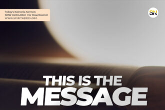 (MP3 DOWNLOAD) THIS IS THE MESSAGE BY APOSTLE JOSHUA SELMAN