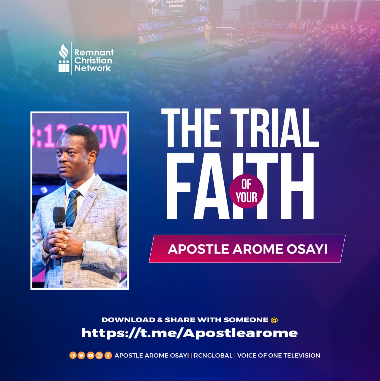 (DOWNLOAD MP3) The Trial of Your Faith by Apostle Arome Osayi