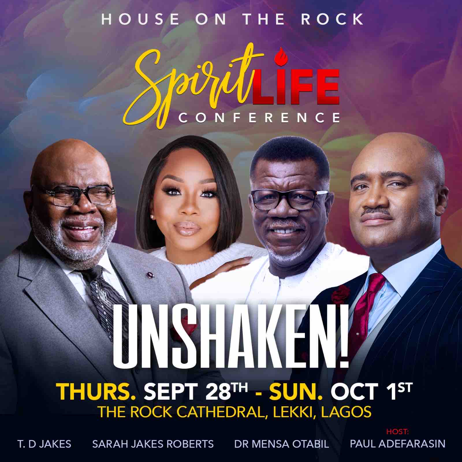 (DOWNLOAD MP3) SPIRIT LIFE CONFERENCE 2023 – UNSHAKEN (House on the rock)